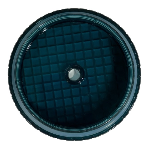 Starbucks Winter 2023 Navy Blue Grid Logo 24 oz Venti Cold Tumbler With Straw - Picture 6 of 9